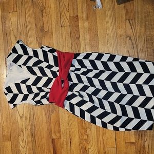 El Ganso Dress Red, White and Blue